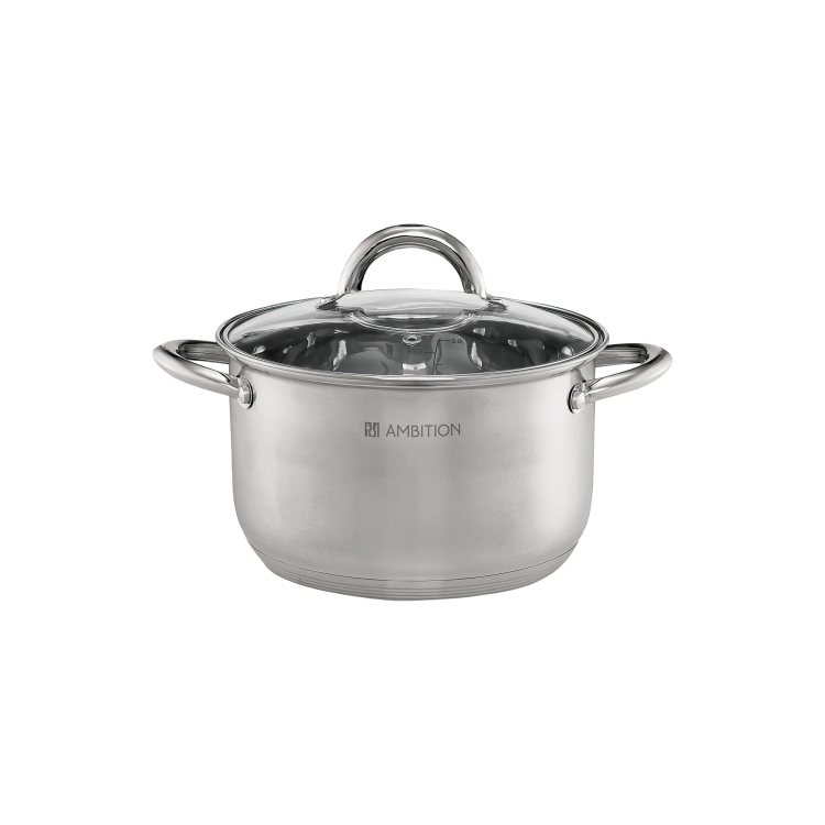 AMBITION Solar komplet garnków z pokrywkami 8-elementowy