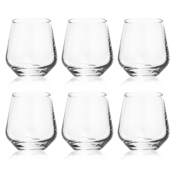 MAŁE szklaneczki soft drink do soku, napojów, wody KROSNO 110ml