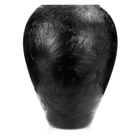 Przejdź do produktu Ekskluzywny ręcznie robiony wazon na kwiaty VanderGroff 33cm Black Frost