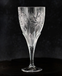 Piękne kryształowe kieliszki do wina JULIA Młynek 320ml 6szt 17454