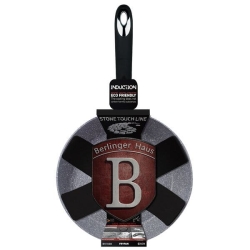 Patelnia marmurowa 24cm Berlinger Haus Grey Stone Touch BH-1146