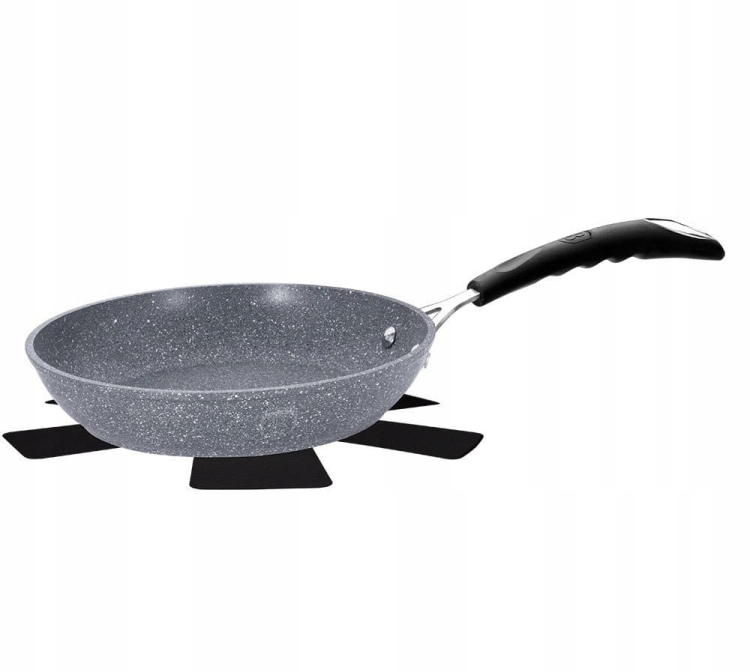 Patelnia marmurowa 28cm Berlinger Haus Grey Stone Touch BH-1148
