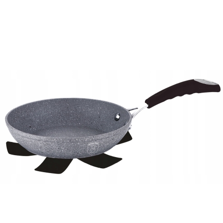 Przejdź do produktu Patelnia marmurowa 30cm Berlinger Haus Grey Stone Touch BH-1149