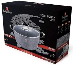Garnek tradycyjny Berlinger Haus Grey Stone Touch 4,1L BH-1152
