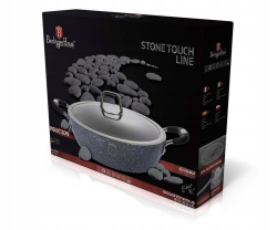 Garnek tradycyjny Berlinger Haus Grey Stone Touch 3,8L 32cm BH-1158