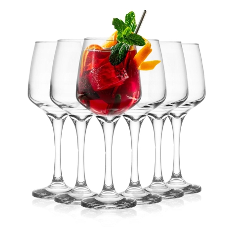 Przejdź do produktu Kieliszki do wina czerwonego AMBITION Sparkle 400ml 6szt