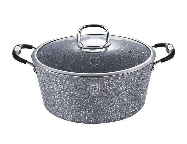 Zestaw garnków indukcja Berlinger Haus Grey Stone Touch BH-6176