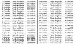 Ekskluzywny komplet do whisky Bohemia BAROKO PLATINIUM 6+1