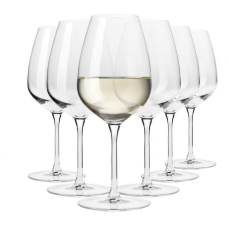 Przejdź do produktu Kieliszki do wina białego KROSNO DIVINE 530ml 6szt