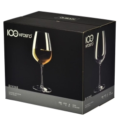 Kieliszki do wina białego KROSNO DIVINE 530ml 6szt