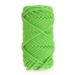 Sznurek do rękodzieła makramy z rdzeniem Zielony 5mm 20m