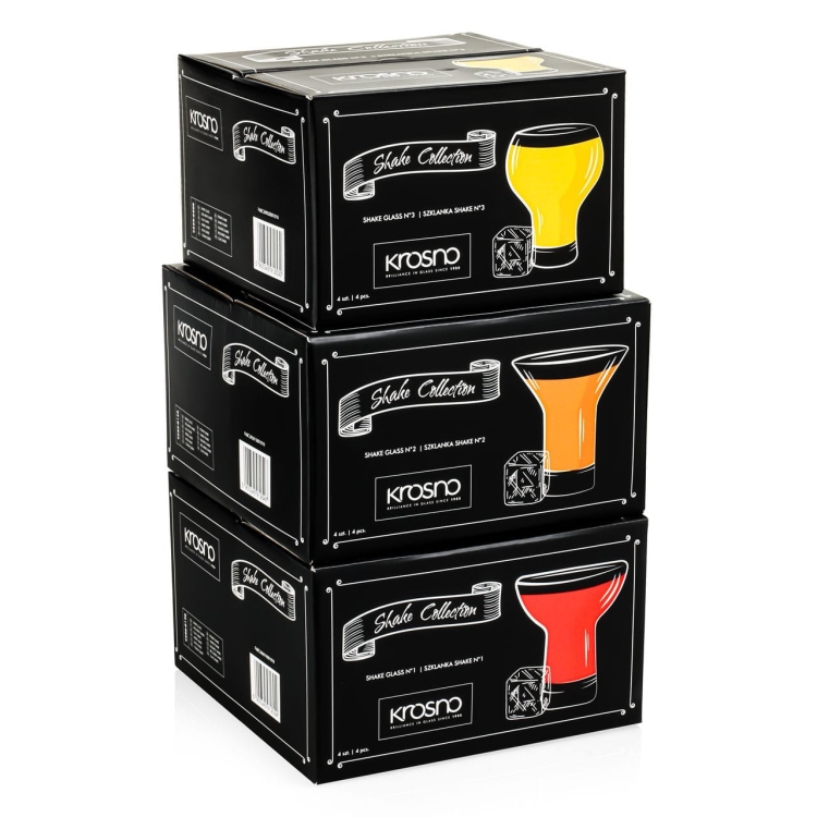 Komplet szklanek do drinków KROSNO SHAKE 12szt