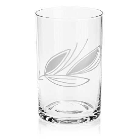 Przejdź do produktu Szklanki do herbaty kawy 250ml Listek 6szt.