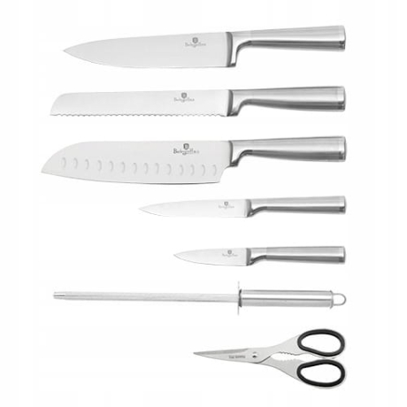 Przejdź do produktu BerlingerHaus komplet noże stojak prezent Black Silver BH-2808