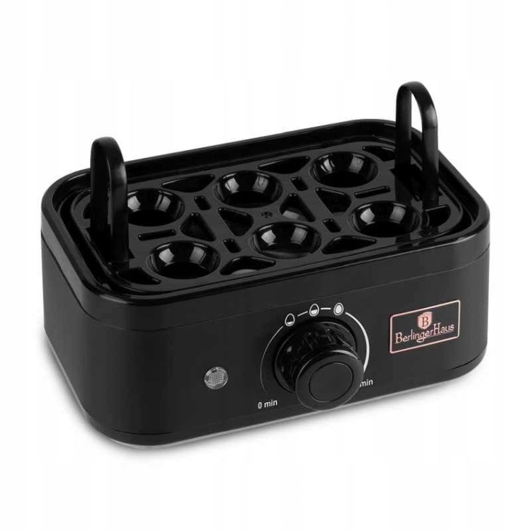 Jajowar, urządzenie do gotowania jajek Berlinger Haus BH-9474 Black rose