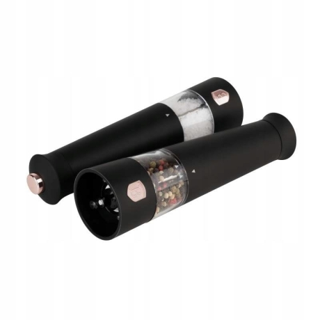 Przejdź do produktu Młynek elektryczny do pieprzu, soli Berlinger Haus BH-9499 Black rose