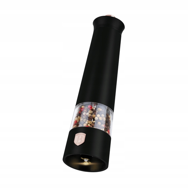 Młynek elektryczny do pieprzu, soli Berlinger Haus BH-9499 Black rose