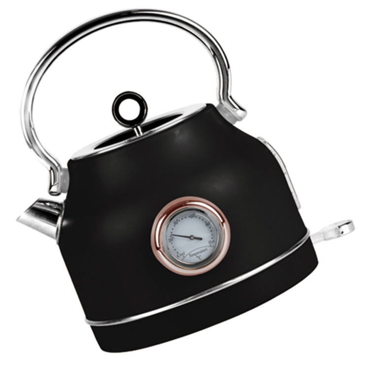 Czajnik elektryczny z termometrem 1,7L Berlinger Haus BH-9513 Black rose