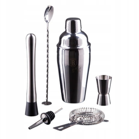 Przejdź do produktu Zestaw Barowy 6 elementów BerlingerHaus Black Silver BH-8546