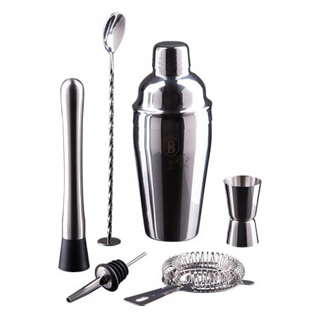 Zestaw Barowy 6 elementów BerlingerHaus Black Silver BH-8546