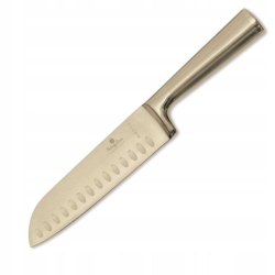 Stalowy nóż Santoku Gold Berlinger Haus 17,5CM Leonardo BH-2829