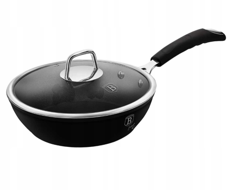 Przejdź do produktu Patelnia granitowa 24cm Berlinger Haus Professional Black Titan BH-6119