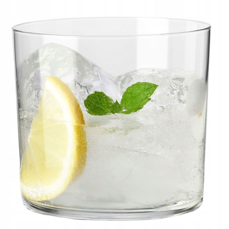 LEKKIE Szklanki do cydru wody soku KROSNO Mixology 350/420ml 6szt