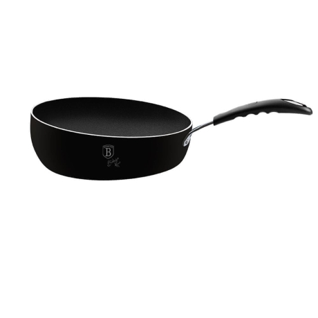 Przejdź do produktu Patelnia tytanowa Flip 26cm Berlinger Haus Wok Grey Stone Touch 26cm BH-6120