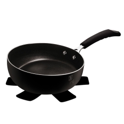 Patelnia tytanowa Flip 26cm Berlinger Haus Wok Grey Stone Touch 26cm BH-6120
