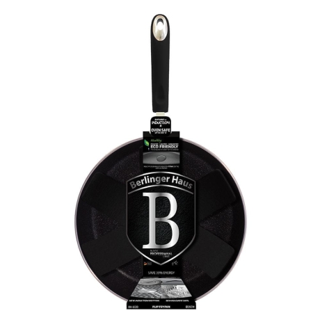 Przejdź do produktu Patelnia tytanowa Flip 26cm Berlinger Haus Wok Grey Stone Touch 26cm BH-6120