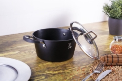 Garnek tradycyjny Berlinger Haus Professional Black Titan 6,1L BH-6124