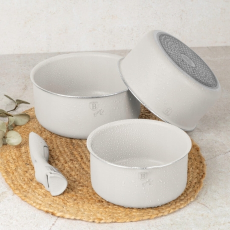 Przejdź do produktu Zestaw garnków 12el. z odpinaną rączką Berlinger Haus Sahara BH-8247