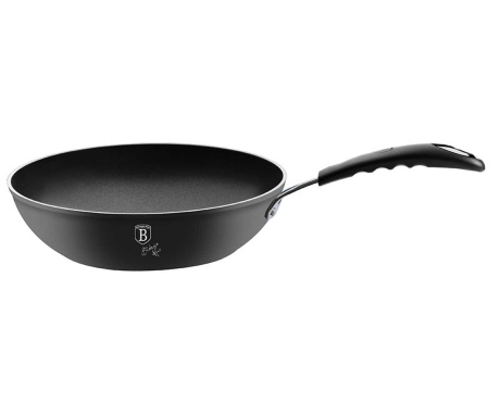 Przejdź do produktu Patelnia marmurowa WOK 28cm Berlinger Haus Black Professional Line BH-6126