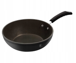 Patelnia marmurowa WOK 28cm Berlinger Haus Black Professional Line BH-6126