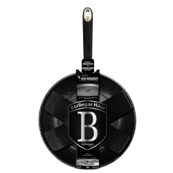 Patelnia marmurowa WOK 28cm Berlinger Haus Black Professional Line BH-6126