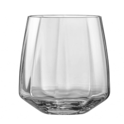 Szklanki z OPTYKIEM niskie do whisky, soku, drinków KROSNO UNIQUE Celebration 400ml 4szt