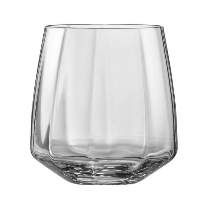 Szklanki z OPTYKIEM niskie do whisky, soku, drinków KROSNO UNIQUE Celebration 400ml 4szt