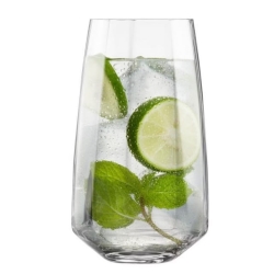 Szklanki z OPTYKIEM wysokie do drinków, wody, soku KROSNO UNIQUE Celebration 450ml 4szt