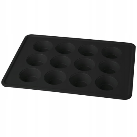 Przejdź do produktu Forma do muffinek babeczek Berlinger Haus Matte Black 42,3x29,8cm BH-7876