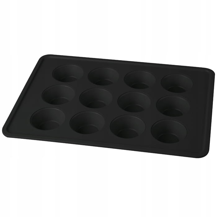 Forma do muffinek babeczek Berlinger Haus Matte Black 42,3x29,8cm BH-7876