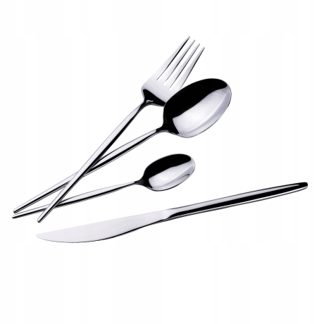 Przejdź do produktu Zestaw Sztućce Berlinger Haus Black Silver dla 6 osób BH-3037