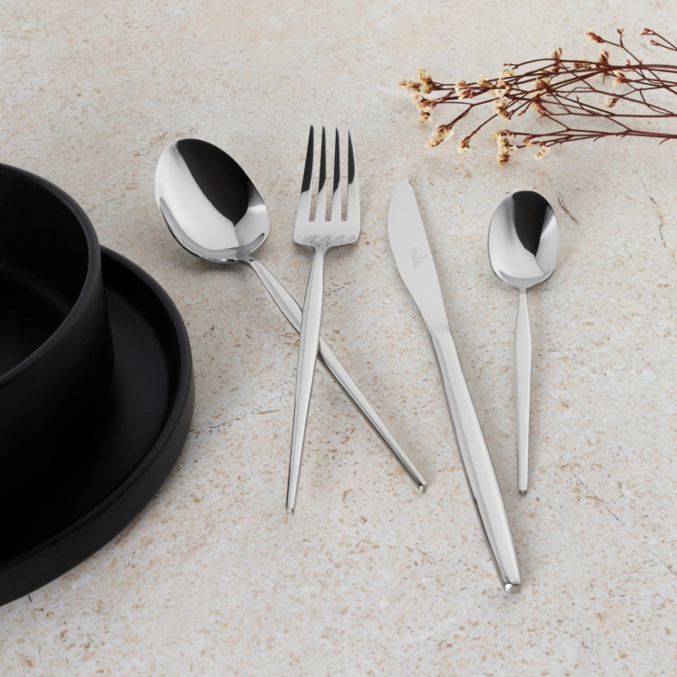 Zestaw Sztućce Berlinger Haus Black Silver dla 6 osób BH-3037