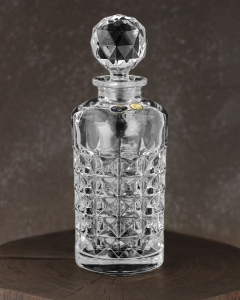 Kryształowy komplet do whisky BOHEMIA Diamond 6+1 w skrzynce z GRAWEREM