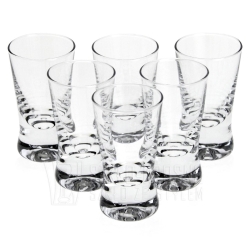 Kieliszki do wódki KROSNO Shot 25 ml | Basic | X-Line