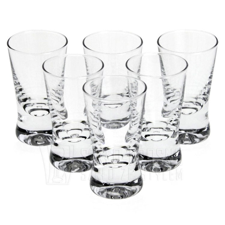 Kieliszki do wódki KROSNO Shot 25 ml | Basic | X-Line