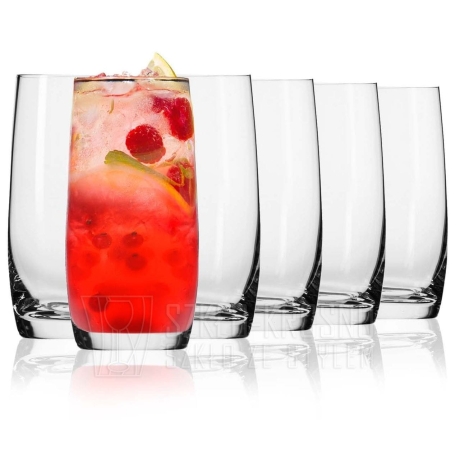 Przejdź do produktu Szklanki long drink do drinków KROSNO Blended 350 / 410 ml