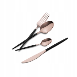 Zestaw Sztućce Berlinger Haus Black Rose dla 6 osób BH-3073