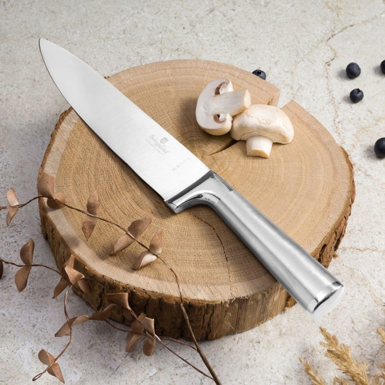 BerlingerHaus komplet noże stojak bambusowy prezent Antracit BH-3124