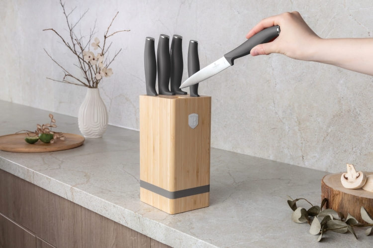 Noże w bloku stojaku Berlinger Haus Antracit BH-2968