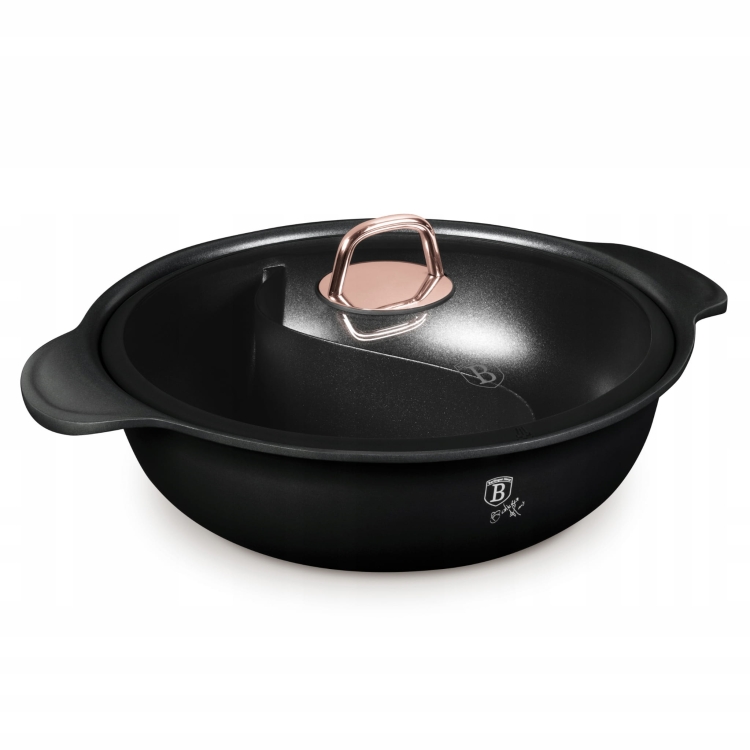 Płytki garnek z pokrywką HOT POT 30cm 4,2L Berlinger Haus BH-8627